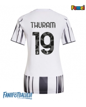 Juventus Khephren Thuram #19 Tricou Fotbal Replică 2025-26 Femei Acasa